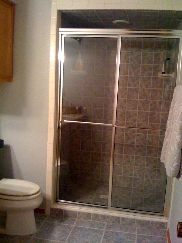 bathroom after